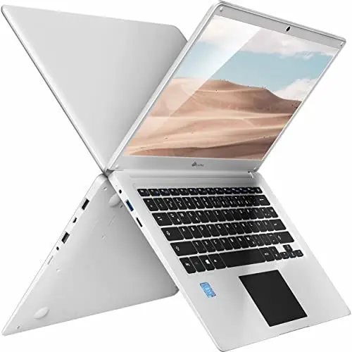 Produktbild: LincPlus Laptop Notebook 14 Zoll Full HD 4GB RAM + 128GB Netbook mit QWERTZ Tastaturlayout für Home/Office, Windows 10 S