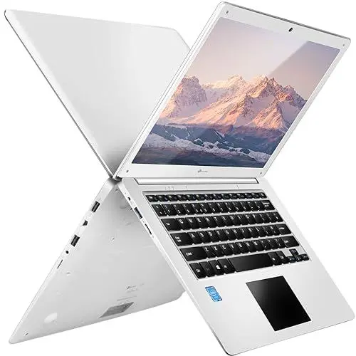 Produktbild: LincPlus Laptop Notebook 14 Zoll Full HD 4GB RAM + 64GB Netbook mit QWERTZ Tastaturlayout für Home/Office, Windows 10 S