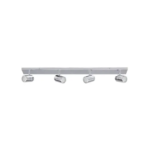 Produktbild: Lindby Deckenlampe Dejan (spritzwassergeschützt (Modern) in Chrom aus Metall (4 flammig, GU10) - Bad Deckenleuchte Lampe Badezimmerleuchte