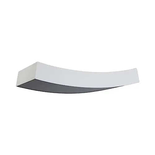 Produktbild: Lindby Gips Wandlampe weiß, bemalbar indirektes Licht Uplight Wandleuchte 2 flammig für Wohnzimmer Esszimmer Küche Flur Gipsleuchte Wand innen IP20