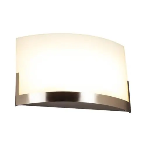 Produktbild: Lindby Glas Wandlampe 35 cm, Wandleuchte innen Innenleuchte Wand Metall 2x E27 max. 40W ohne Leuchtmittel Wandbeleuchtung Wohnzimmer Esszimmer