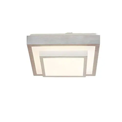 Produktbild: Lindby LED Deckenlampe modern, Deckenleuchte Wohnzimmer 18W warmweiß Deckenbeleuchtung Esszimmer Küchenlampe