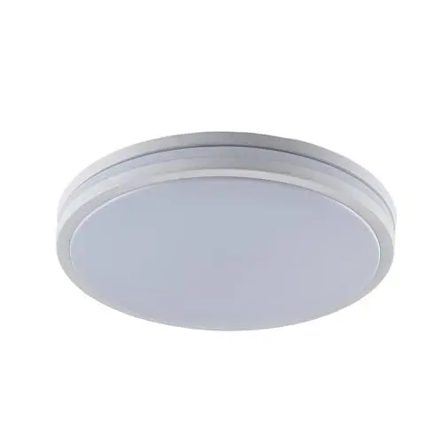 Produktbild: Lindby LED Deckenleuchte Arnim dimmbar mit Leselampe (Modern) in Weiß (1 flammig,) - Lampe Deckenlampe Badezimmerleuchte