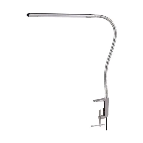 Produktbild: Lindby LED Klemmleuchte 'Lionard' (Modern) in Alu aus Metall u.a. für Wohnzimmer & Esszimmer (1 flammig,) - Tischlampe, Tischleuchte, Leselampe, Nachttischlampe, Wohnzimmerlampe