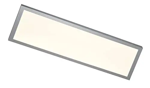 Produktbild: Lindby LED Panel Deckenleuchte ultra flach 80 x 30 cm, Deckenlampe neutralweiß 4000K, 36W LED Lampe 3300 lm, Büro, Wohnzimmerlampe, Esszimmerlampe