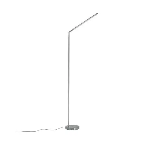 Produktbild: Lindby LED Stehlampe modern, Standleuchte Metall 6W Leuchtmittel Leselampe-Stehlampe für Wohnzimmer Esszimmer Arbeitszimmer