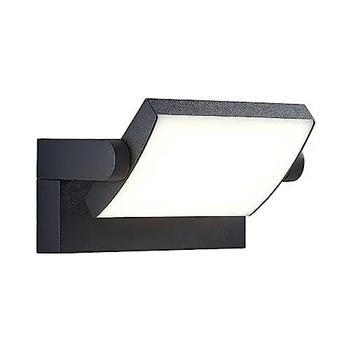 Produktbild: Lindby LED Wandleuchte aussen 340° schwenkbar, Wandlampe Außenleuchte IP54 Außenlampe Außenwandleuchte Gartenlampe Aussenwandlampe
