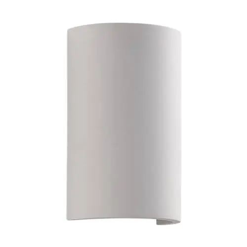 Produktbild: Lindby Wandleuchte, Wandlampe Innen Colja (Modern) in Weiß aus Gips/Ton (1 flammig G9) - Wandstrahler Wandbeleuchtung Schlafzimmer/Wohnzimmer Wohnzimmerleuchte