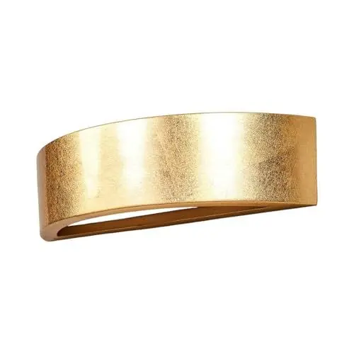 Produktbild: Lindby Wandleuchte, Wandlampe Innen Jasin (Modern) in Gold/Messing aus Gips/Ton (1 flammig E14) - Wandstrahler Wandbeleuchtung Schlafzimmer Wohnzimmer Wohnzimmerleuchte