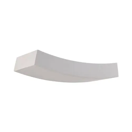 Produktbild: Lindby Wandleuchte, Wandlampe Innen Tiara (Modern) in Weiß aus Gips/Ton (2 flammig G9) - Wandfluter Wandstrahler Wandbeleuchtung Schlafzimmer/Wohnzimmer Wohnzimmerleuchte