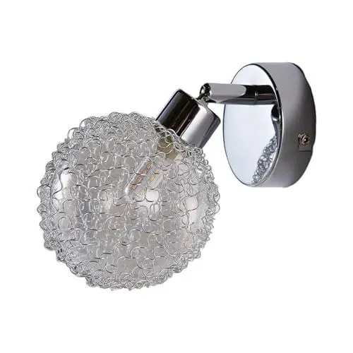 Produktbild: Lindby Wandleuchte, Wandlampe Innen 'Ticino' (Modern) in Chrom u.a. für Flur & Treppenhaus (1 flammig, G9) - Wandstrahler, Wandbeleuchtung Schlafzimmer/Wohnzimmer, Flurleuchte