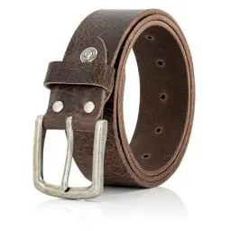 Produktbild: LINDENMANN Gürtel Herren Büffelleder 40 mm braun, Farbe/Color:braun, Size US/EU:Bundweite 105 cm Gesamtlänge 120 cm W 41.5 XL