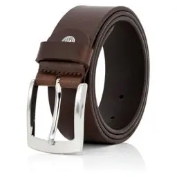 Produktbild: LINDENMANN Leder-Gürtel Herren 40 mm breit, Gürtel Herren Büffelleder, Jeans-Gürtel Herren Leder, Größe/Size:110, Farbe/Color:braun