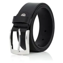 Produktbild: LINDENMANN Gürtel Herren Vollledergürtel aus Büffelleder, 40 mm breit, kürzbar, Gürtel, Ledergürtel, Jeans-Gürtel, XL, schwarz, Größe/Size:130