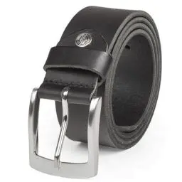 Produktbild: LINDENMANN Leder-Gürtel Herren 40 mm breit, Gürtel Herren Vollrindleder schwarz, Größe/Size:100, Farbe/Color:schwarz