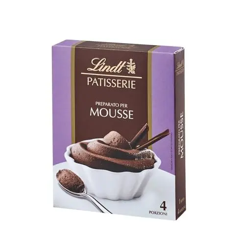 Produktbild: Lindt Schokolade - PATISSERIE Mousse au Chocolat | 6 x 110 g | Backmischung für 4 Portionen fluffige Mousse al Cioccolato aus feinster Schokolade | Patisserie | Backmischung | Schokoladengeschenk