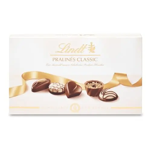 Produktbild: Lindt Schokolade - Pralinen Für Kenner Classic | 2 x 125 g | Pralinés-Schachtel mit 12 Pralinen in 7 köstlichen Sorten mit und ohne Alkohol | Pralinengeschenk | Schokoladengeschenk