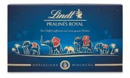Produktbild: Lindt Schokolade - Royal Pralinen | 300 g | Pralinés-Schachtel mit 30 feinsten Pralinen in 15 königlichen Sorten mit und ohne Alkohol | Pralinengeschenk | Schokoladengeschenk