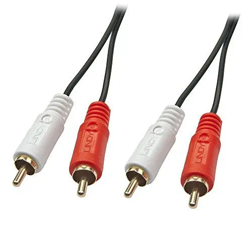 Produktbild: LINDY 35661 - Audiokabel Stereo-Cinch, Stecker/Stecker - 2m