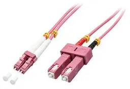 Produktbild: LINDY 46362 LWL-Duplexkabel LC/SC OM4 3m