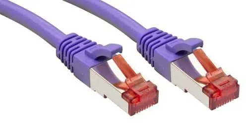 Produktbild: LINDY 47825 3m Cat.6 S/FTP Netzwerkkabel, violett