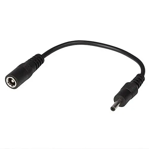 Produktbild: LINDY 70262 - Adapterkabel DC 2,5/5,5mm Buchse zu 1,35/3,5mm Stecker für Netzteile