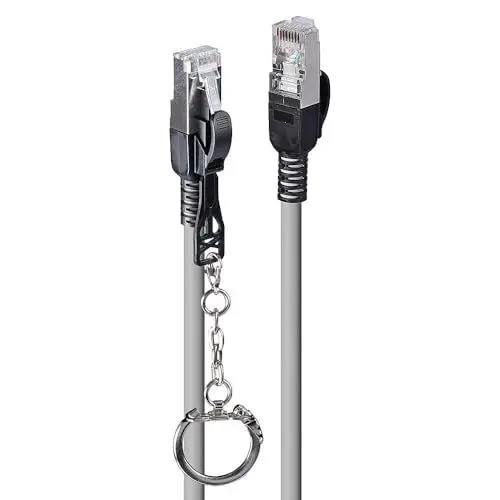 Produktbild: LINDY Netzwerkkabel, Cat.6A, S/FTP, 15 m, Grau