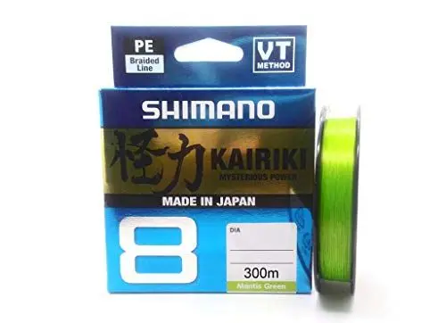 Produktbild: Line Kairiki 8, 300 m, 0,16 mm, 10,3 kg, M, Grün