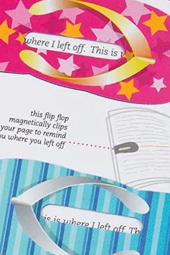 Produktbild: Line Markers FlipFlops - Magnetische Lesezeichen