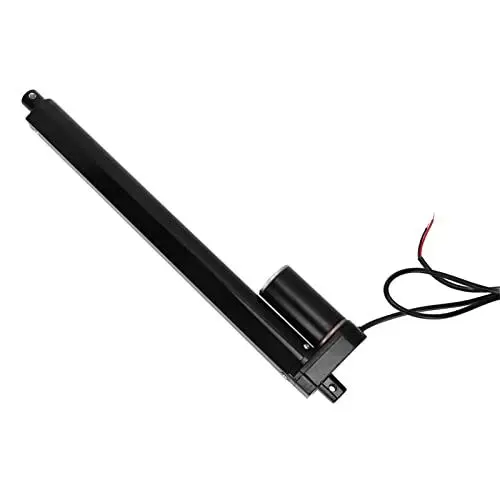 Produktbild: Linearantrieb, 11,8 Zoll Hub, Integrierter Endschalter, 1000 N, Schwarz, IP65, 24 V, Elektrischer Linearantrieb für Massagesessel (Aktuator mit Controller-Fernbedienung)