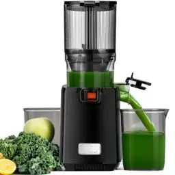 Produktbild: LINKChef Entsafter Slow Juicer, Entsafter Gemüse und Obst Testsieger, 130MM Öffnung und 1,8L Juicer Machine mit Umkehrfunktion, Einfache Installation, Leicht zu Reinigen, 100% BPA Frei, 250W