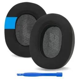 Produktbild: Linkidea Ersatz-Ohrpolster, kompatibel mit JBL Lifestyle E65 BTNC, Duet NC, Live 650 BTNC, Live 660 BTNC Kopfhörer, Ohrpolster, Ohrpolster, Headset-Ohrpolster (Cooling-Gel/Schwarz)