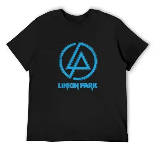 Produktbild: Linkin Park Distressed Logo Mens T-Shirt Black XXL