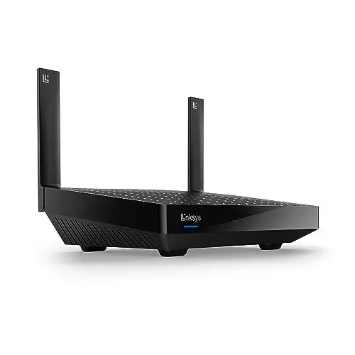 Produktbild: Linksys Hydra Pro 6 Dual-Band Mesh-WiFi 6-Router (AX5400) – Funktioniert mit dem Velop Mesh-WLAN-System – WLAN-Internet-Gaming-Router, Kinderschutzfunktionen und Gastnetzwerk über die Linksys App