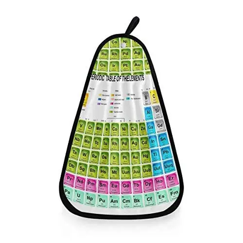Produktbild: linomo Hängendes Handtuch Periodensystem Der Elemente Saugfähiges Schnelles Trockenes Waschlappen Geschirrhandtuch für Küche Badezimmer Wohnzimmer Dekor