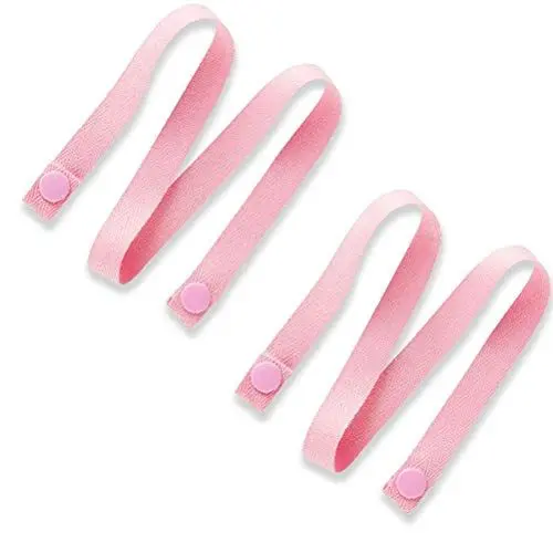 Produktbild: LINONI 4 x Anti-Verlust-Maskenband-Halter, Umhängeband, Druckknopfverschluss, Maskenband zur Verhinderung von Masken-Verlust.