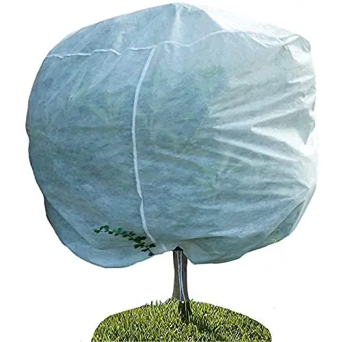 Produktbild: LINSOCLE Winterschutz für Pflanzen,Frostschutz für kübelpflanzen, Winter Pflanzenschutzsack für Olivenbaum Palmen, 240x200cm Pflanzenabdeckungen Schutzhaube für Baum Palmen Balkonpflanzen Haube Zelt