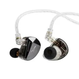 Produktbild: LINSOUL x KZ AS10 PRO 5BA Kabelgebundene Ohrhörer, HiFi In-Ear Kopfhörer mit Spiegel Polygon Faceplate, abnehmbares versenktes 2Pin Kabel für Audiophile (Mit Mikrofon)