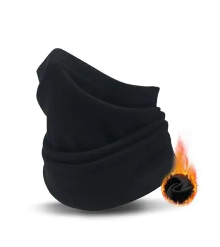 Produktbild: LINUCKER Schlauchschal Herren Winter Halstuch Multifunktionstuch Halswärmer Fleece Neckwarmer Loop Schal Damen Sportschal Für Motorrad Fahrrad Ski Zubehör Gesichtsschutz Halsschlauch Schlupfschal
