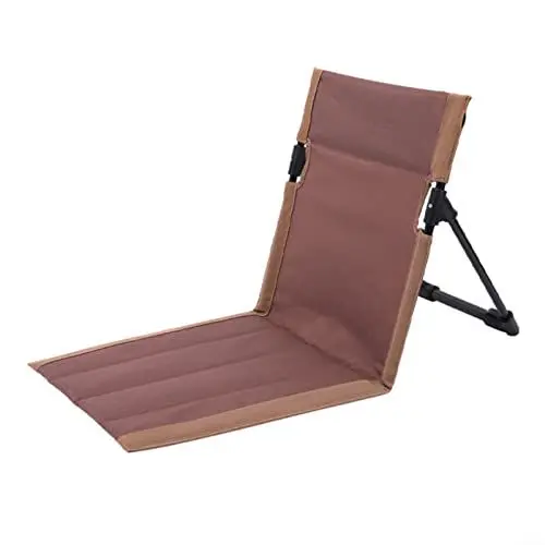 Produktbild: Lioaeust Klappbare Sonnenliege, Strandmatte, Camping, Rückenlehne, Klappstuhl, Picknick, tragbarer Strandkorb für Outdoor-Aktivitäten ()