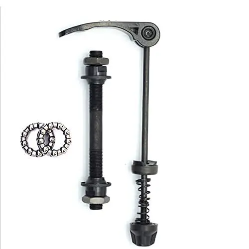 Produktbild: Lioaeust Schnellspannspieße, Fahrradachse vorne und hinten, Schnellspanner-Spieße mit 25 mm (1/4) Nabenlager (vorne)