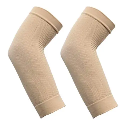Produktbild: LIOOBO 2 Paare Kompression Arm Ärmel Lymphödem Armwärmer Former Armstulpen Armstrumpf Armmanschette Kompressionsmanschette für Ellbogen Arm Sleeve