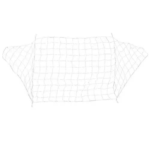 Produktbild: LIOOBO Fußball Fußballtornetz Durable Polypropylen Fußballnetz Sport Match Training Tools 180x120x0.5cm (Weiß)