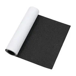 Produktbild: LIOOBO Skateboard Tape Folie wasserdicht schwarz Roller Grip Tape 80x20cm (schwarz)