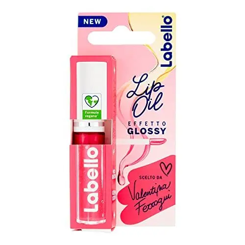 Produktbild: Labello Lip Oil Glossy Pink Rock - Pflegende und langanhaltende Lippenpflege