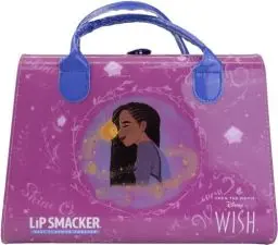 Produktbild: Lip Smacker Wish Weekender Case, Disney Wish Inspirierte Tasche mit Make-up und Accessoires für Gesicht, Lippen, Augen und Haare, Disney Prinzessinnen-Geschenke