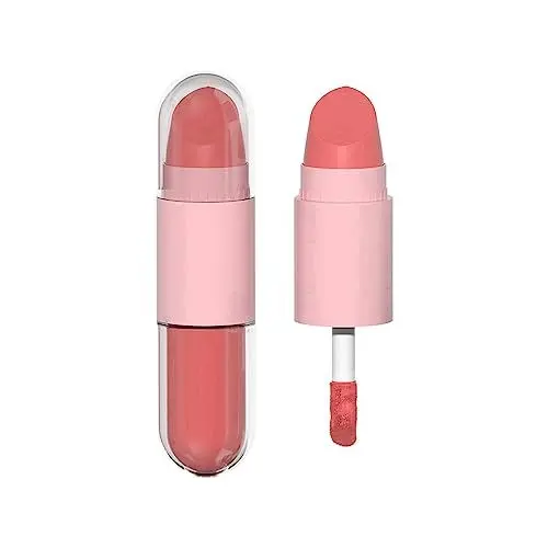 Produktbild: Proben Für Adventskalender Party Bunter multifunktionaler Lippenstift Gesichtsglanz Lippenstift Lipgloss Two In One Halloween Prom Makeup Lipgloss Base Günstig (R, One Size)