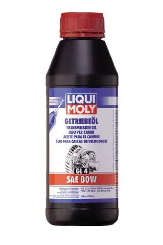 Produktbild: LIQUI MOLY 1401 Getriebeöl (GL4) SAE 80W 500 ml, farblos