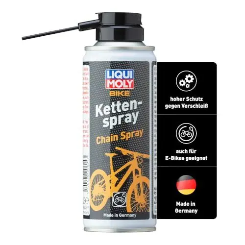 Produktbild: LIQUI MOLY Bike Kettenspray | 200 ml | Fahrrad Haftschmierstoff ohne Kupfer | Art.-Nr.: 20604
