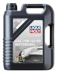 Produktbild: LIQUI MOLY Classic Motorenöl SAE 20W-50 HD | 5 L | mineralisches Motoröl | Art.-Nr.: 1129